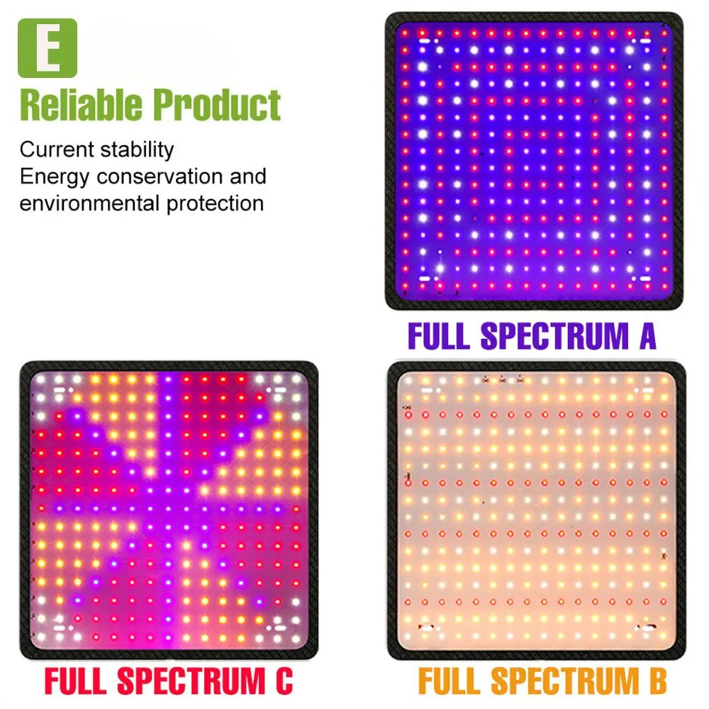 400W LED Grow Light Full Spect – обзор и цена Echeveria Succulent