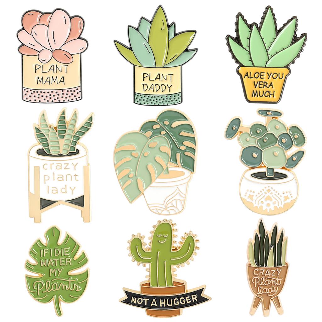 Potted Plant Brooch Monstera A – обзор и цена Aloe Vera Pot