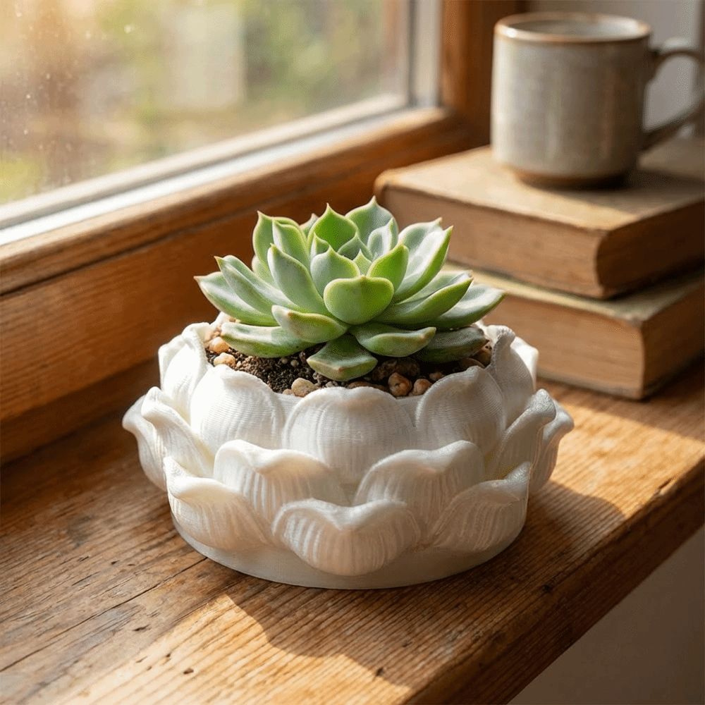 Lotus Shaped Succulent Plant P – обзор и цена Echeveria Succulent