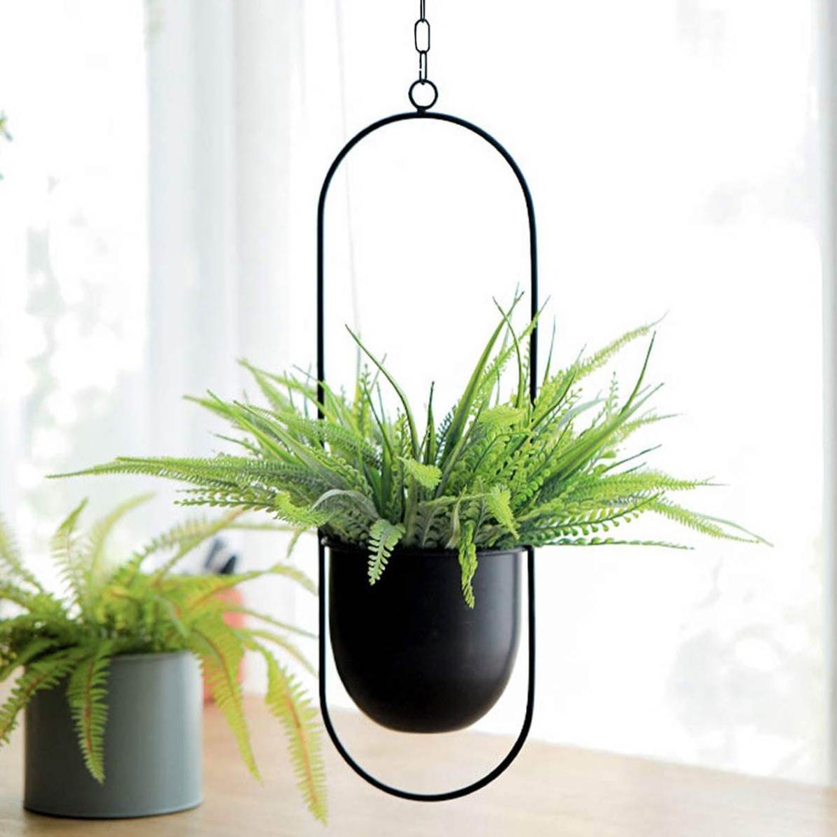 Hanging Iron Art Plant Pots Ba – обзор и цена Spider Plant Hanging