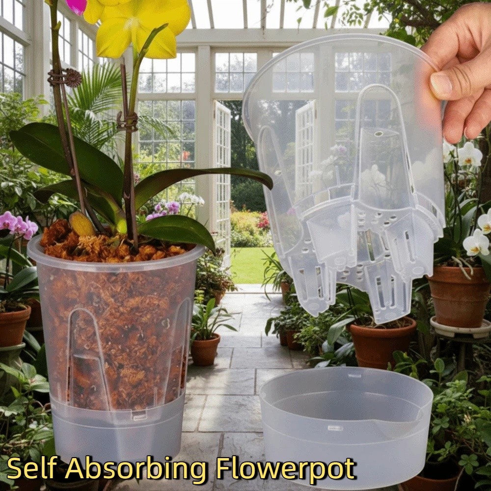 Plastic Self Absorbing Flowerp – обзор и цена Aloe Vera Pot