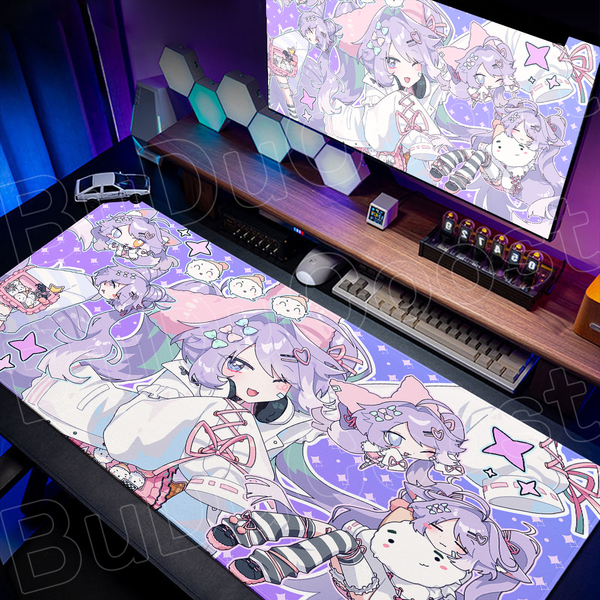Purple Tenko Shibuki Keyboard  – обзор и цена Tradescantia Purple