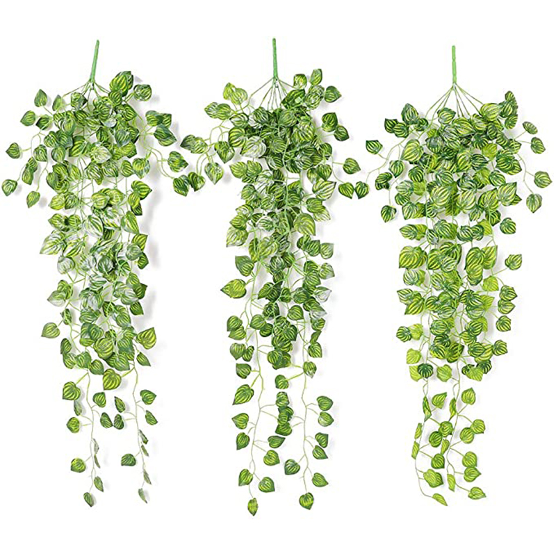 Artificial Basket Rattan Hangi – обзор и цена Pilea Peperomioides