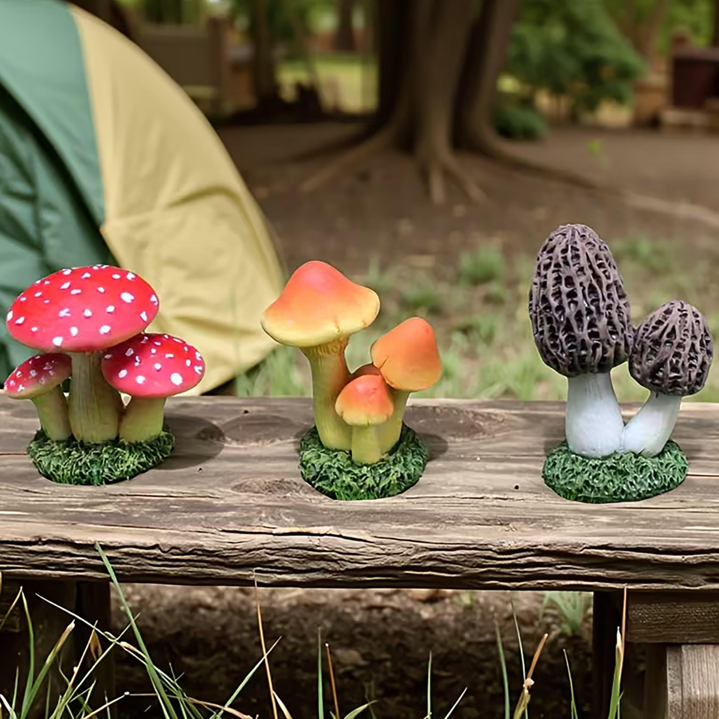 1 Set of 3pcs Artificial Mushr – обзор и цена Echeveria Succulent