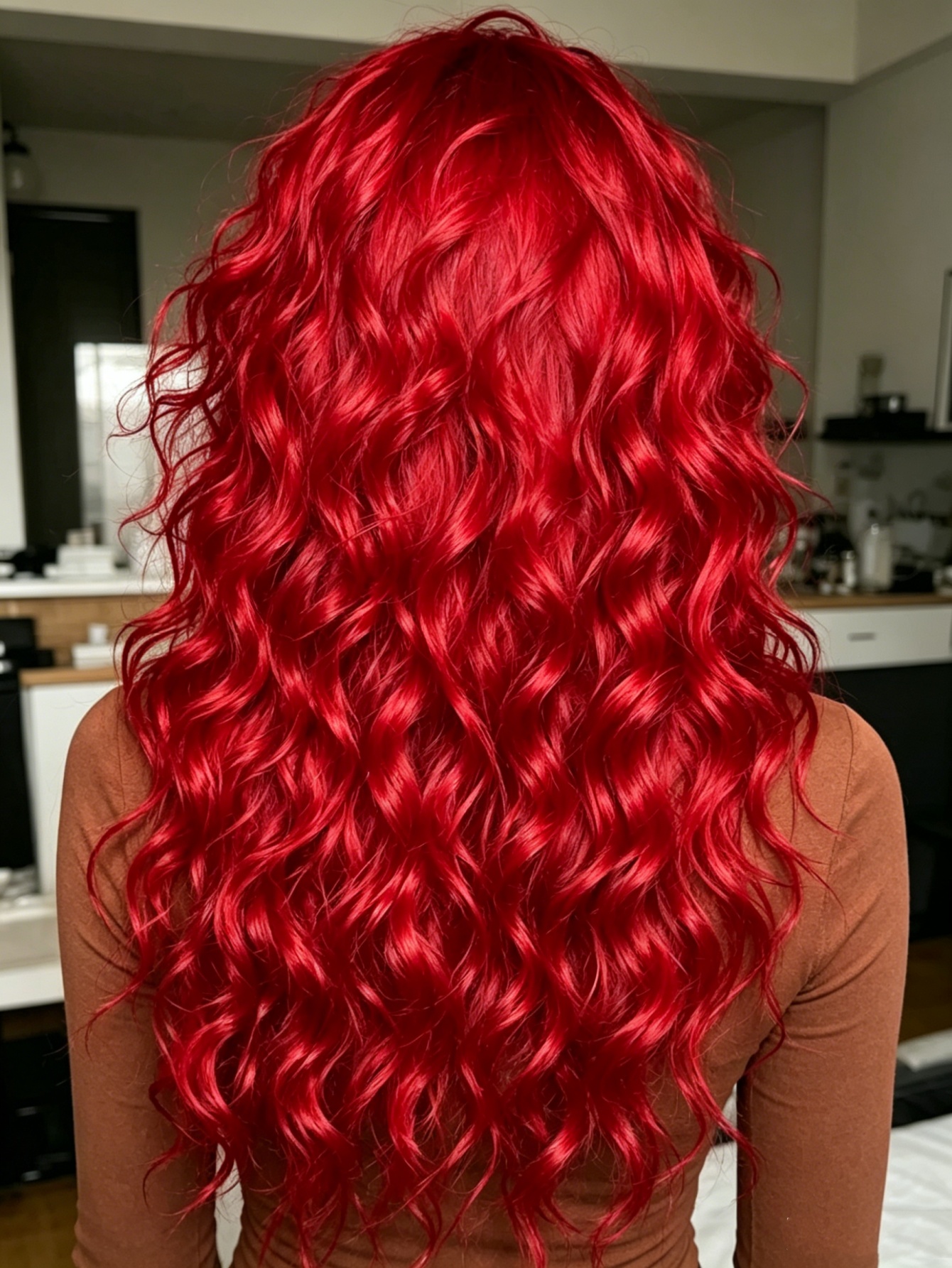 Red Deep Wave Lace Front Wigs  – обзор и цена Aglaonema Red