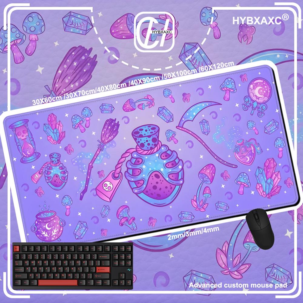 Cute Kawaii Goth Mouse Pad XL  – обзор и цена Tradescantia Purple