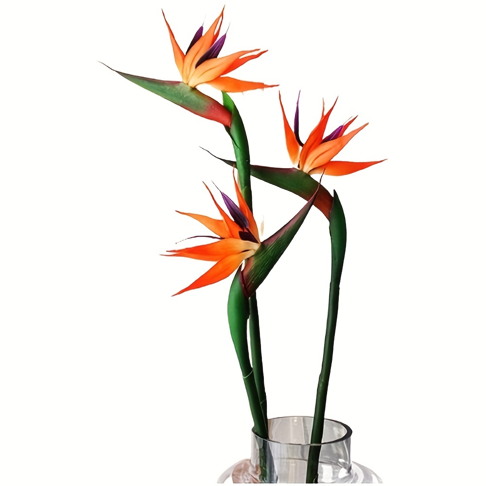 3pcs Artificial Bird Of Paradi – обзор и цена Bird Paradise Strelitzia