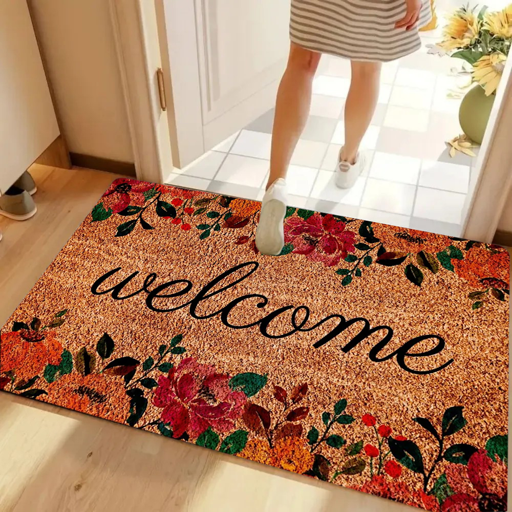 Welcome Retro Floral Doormat O – обзор и цена Maranta Prayer Plant