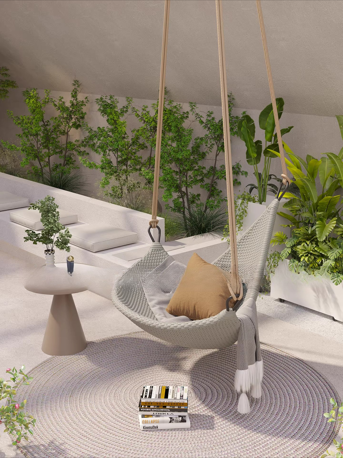 hanging chair cradle hanging b – обзор и цена Spider Plant Hanging